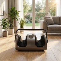 Masseur de pieds portable vibrant OEM avec chaleur pour la circulation sanguine et le shiatsu