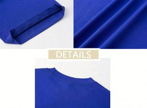 Camiseta Unisex de 260 g/m², Tejido de Alta Calidad, Color Sólido, Logotipo Personalizado, Moderna y Transpirable, Gran Venta - Product Image 3