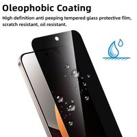 Protection d'écran en verre trempé anti-espion pour Redmi Note 11 11S 4G 11S 5G 11 Pro 11 Pro+ Protection de la vie privée