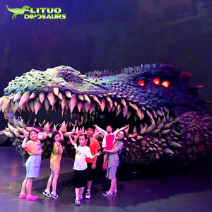 Animatronic หัวจระเข้สัตว์ประหลาดขนาดใหญ่ - Product Image 1