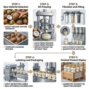 <span class=keywords><strong>Olio</strong></span> <span class=keywords><strong>di</strong></span> <span class=keywords><strong>Cocco</strong></span> Biologico per <span class=keywords><strong>Cani</strong></span> e Gatti - Integratore Alimentare per la Salute degli Animali Domestici - Product Image 4
