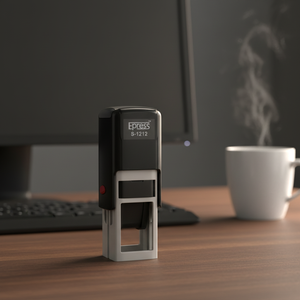 เครื่องทำแสตมป์ S-1212ปั๊มตราโลโก้/สำนักงานที่กำหนดเอง - Product Image 1