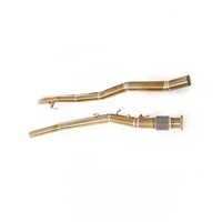 Échappement Catback MPER Valvetronic pour Mercedes AMG W177 A35S CLA35 GLA35 2.0T, titane léger, son agressif, Plug and Play