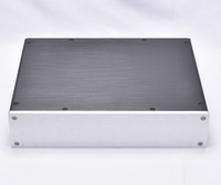 BRZHiFi-Châssis Tout Aluminium 3207 Version Courte DAC Rc Boîtier Amplificateur Aluminium Boîtier Amplificateur de Puissance