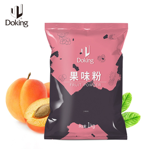 Doking Boba tè al latte Istante Bevanda in polvere latte ingredienti del tè gusto di Pesca Bolla tè aromatizzato polvere - Product Image 2