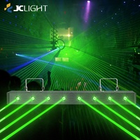 Barre lumineuse Laser à 8 yeux pour Dj Club, stroboscope vert, éclairage de Club