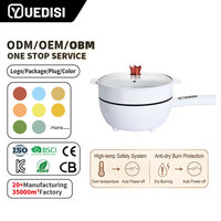 Yueidisi – Poêle électrique 4L en gros, marmite électrique antiadhésive pour sautés et cuisson