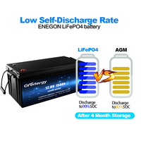 Baterai LiFePO4 Isi Ulang 12.8V 100Ah Bersertifikasi UL1973 ETL, Casing ABS Proteksi IP65 untuk Penyimpanan Energi Surya Rumah Tangga