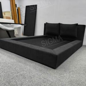 Cama doble de madera maciza superventas precio directo de fábrica almacenamiento ecológico cama <span class=keywords><strong>marital</strong></span> para dormitorio principal - Product Image 2