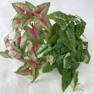 Feuilles de Calabash Artificielles Queyiyi à Suspendre au Mur, 30cm-100cm, Décoration de Mariage et Maison, Plante Verte - Product Image 1