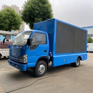 Good Price ISUZU 100P 4x2 120hp Full Color LED Screen Vehicle Mobile Advertising Truck for Sale - Product Image 5