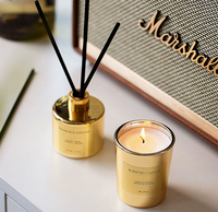 Maßgefertigtes Großhandels-Set: Umweltfreundlicher Duftdiffusor mit Kerze in Geschenkbox für Heimdekoration und Hochzeitsandenken