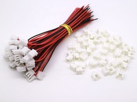 Konektor Baterai JST XH 2.50mm 2-Pin Betina & Jantan Dengan Kabel 120MM untuk Baterai LiPo