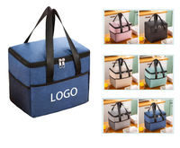 Ouye sac d'école d'isolation de dessin animé à motif personnalisé avec refroidisseur à déjeuner pour enfants broderie de Style de mode Vintage pour les pique-niques