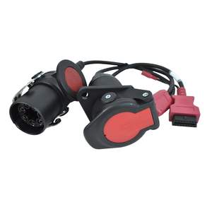 Cable de Diagnóstico EBS para Camiones de Remolque Xtruck de 7 Pines, Conector de Escáner para Camiones de Servicio Pesado para Diagnóstico del Sistema EBS - Product Image 1