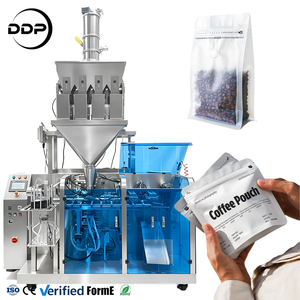 Máquina de Llenado de Bolsas Preformadas Horizontal de Alta Precisión, Máquina Selladora de Bolsas de Café, Máquina Empacadora Automática con Pesaje - Product Image 1