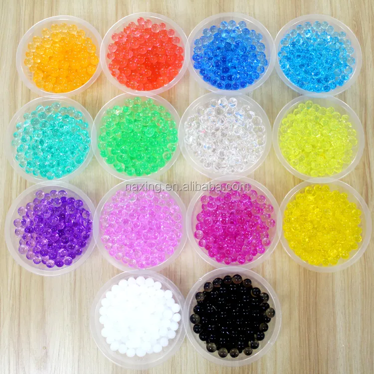 2.5-3mm absorption beads absorbent polymer water beads wedding crystal hydrogel