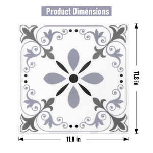 Jeedeson 11,8 * 11.8in Peel-and-Stick Protector <span class=keywords><strong>de</strong></span> <span class=keywords><strong>piso</strong></span> Check-out Limpieza y cubierta <span class=keywords><strong>de</strong></span> área <span class=keywords><strong>de</strong></span> mascotas - Product Image 3