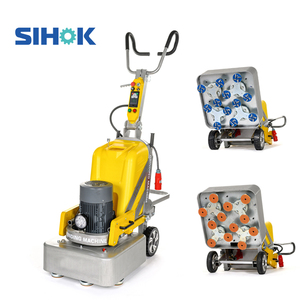 Chất lượng cao đi bộ phía sau 12 đầu kim cương Epoxy đá cẩm thạch terrazzo bê tông Máy mài sàn đánh bóng sàn Mài máy - Product Image 3