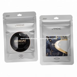 Avant clair voir à travers les sacs plats à fermeture éclair en plastique étui de téléphone portable câble sac d'emballage électronique - Product Image 1