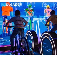 Simulador de Ciclismo de Realidad Virtual para Parques de Diversiones, Bicicleta de Ejercicio, Simulación de Carreras, Fitness para Niños, Juegos de Movimiento con Bicicleta