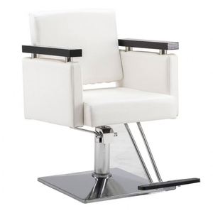 Chaise de barbier réglable en hauteur chaise de salon de coiffure en métal pour salon de coiffure et salon d'atelier - Product Image 3