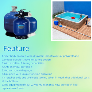 <span class=keywords><strong>Filtro</strong></span> <span class=keywords><strong>a</strong></span> <span class=keywords><strong>Sabbia</strong></span> in Fibra di Vetro Durevole - Resistente agli Agenti Chimici, Facile Installazione <span class=keywords><strong>per</strong></span> la Purificazione dell'Acqua della Piscina - Product Image 5