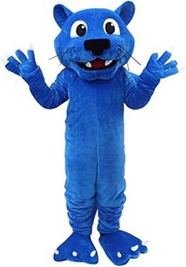 Animaux bleus en peluche <span class=keywords><strong>mascotte</strong></span> Costume personnage de dessin animé Cosplay fête <span class=keywords><strong>déguisement</strong></span> adulte tenue - Product Image 4