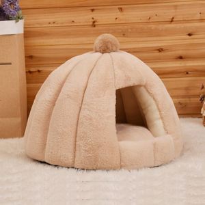Luxury Heated Calming Dog Bed for Winter with Plush Sherpa Hooded Design Self Warming Pet <b>Tent</b> for Cats Dogs <b>Small</b> Animals - Product Image 3