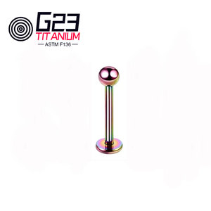 ASTM F136 titane argent or bijoux anneau <span class=keywords><strong>de</strong></span> nez anneau d'<span class=keywords><strong>oreille</strong></span> anneau <span class=keywords><strong>de</strong></span> labrets à filetage interne clou <span class=keywords><strong>de</strong></span> <span class=keywords><strong>l</strong></span>èvre <span class=keywords><strong>piercing</strong></span> bijoux <span class=keywords><strong>de</strong></span> corps - Product Image 5
