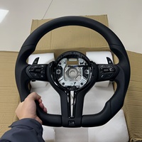 Volant sport à fond plat pour BMW F10 F11 F12 F20 F21 F22 F25 F26 F30 F80 F83 M3 M4 M5 M6 E70 E71 E90 E92 E93