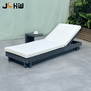 Chaises longues <span class=keywords><strong>de</strong></span> <span class=keywords><strong>jardin</strong></span> d'extérieur modernes Offre Spéciale meubles <span class=keywords><strong>de</strong></span> patio Chaise longue en <span class=keywords><strong>métal</strong></span> pour cour, parc, plage, piscine, parc - Product Image 1
