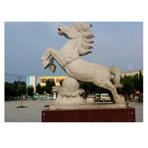 Escultura de pedra de cabeça de leão para venda, escultura de pedra de gato, golfinho, cavalo, águia, pato, pomba, touro, pássaro