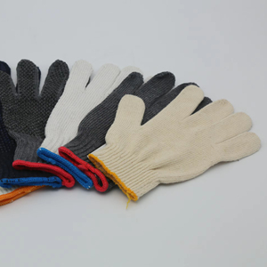 ถุงมือกันบาด 7G น้ำหนัก 450 กรัม-1000 กรัม/โหล TC (ผ้าฝ้าย 40% โพลีเอสเตอร์ 60%) ถุงมือทำงานอเนกประสงค์ ทนทาน ระบายอากาศได้ดี - Product Image 1