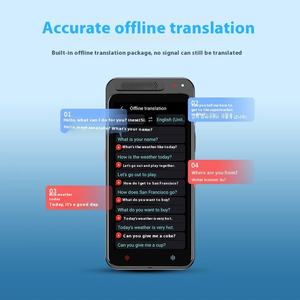 Z6 Smart traduttore accurato supporto Multi-Country Offline per Bluetooth WiFi abilitato OLED interpretazione vocale Android per <span class=keywords><strong>arabo</strong></span> - Product Image 2