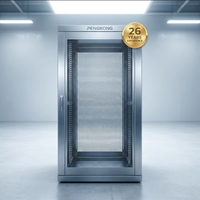 Rack de serveur personnalisé standard de 19 pouces |   Armoire en acier inoxydable |   Ventilation optimisée