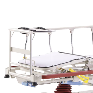 लक्जरी हाइड्रोलिक अस्पताल रोगी स्थानांतरण स्ट्रेचर चिकित्सा आपातकालीन परिवहन बिस्तर ट्रॉली - Product Image 2