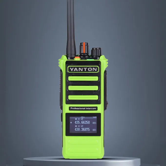 10W tahan air kuat kualitas terbaik Radio nirkabel komunikator luar ruangan dengan suara yang jelas