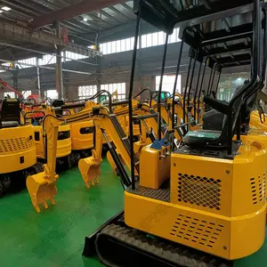 FREE SHIPPING mini digger CE EPA EURO 5 China wholesale compact mini excavators 1 ton prices with thumb bucket for sale Engine E