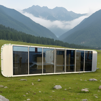 Module de bureau préfabriqué en acier de 20 pieds, moderne, à double étage, anti-corrosion, écologique, pour appartement, atelier, salle de bain