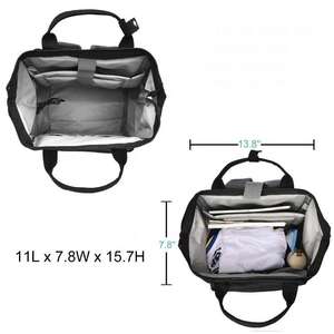 Sac à dos Oxford personnalisé de grande capacité pour ordinateur portable avec sangle Style sport à la mode pour les écoliers Voyage d'affaires avec fermeture éclair - Product Image 5