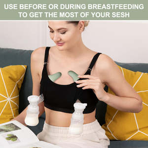 2-in-1-Stillmassagegerät mit Wärme und Vibration Mehrere Modi Still unterstützung gerät Steigert den Milch fluss für stillende Mütter - Product Image 5