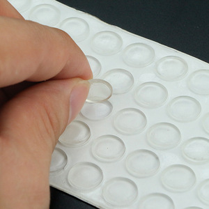 Coussinets en feutre et granules de silicone anti-collision JIUFA pour la protection des portes d'armoires et de placards - Product Image 2