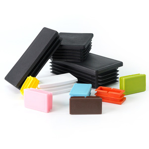 Bouchon en plastique Fufan rectangulaire pour tuyaux, embout carré en acier pour pieds de table et de chaise - Product Image 2