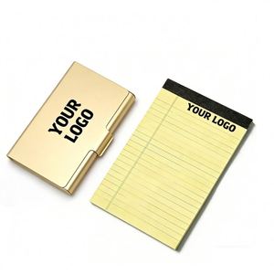 Factory Wholesale Business Case Cover Wallet Multi Credit Holder Bank Promo Gift Pocket Name Card <b>Box</b> With Custom Logo - Product Image 1