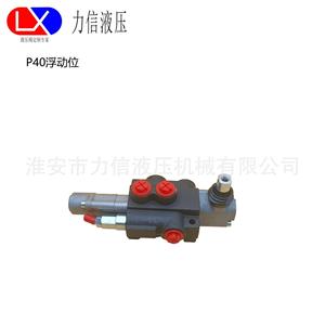 Válvula de Control Direccional Multivía Rikishin P40 de 40 Lpm, Manual, para Maquinaria de Construcción - Product Image 2