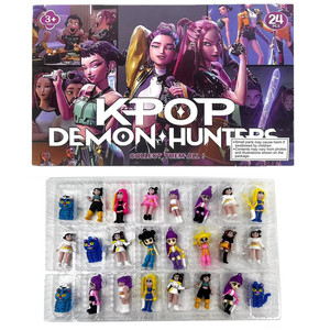 ฟิกเกอร์สะสม Kpop Demon Hunters แบบกล่องสุ่ม สำหรับเด็กผู้หญิง ชุด 24 ชิ้น - Product Image 4