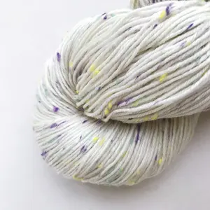 Lotus Yards-Hilo de tejer a mano y Crochet, hilo de Color sin teñir