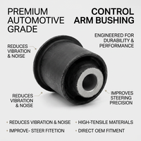 Buje de Suspensión para Brazo de Control 54551-2H000, Buje Compuesto de Goma y Metal, Absorción de Impactos para Chasis, para Hyundai y Kia