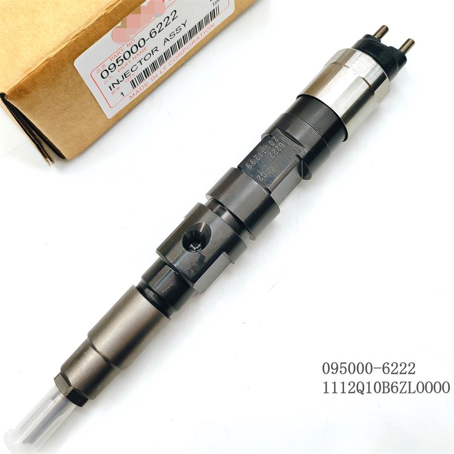 fuel engine diesel injector 095000-6222 for FAW DE OE 1112010A624-0000 with low price high quality 095000-6222